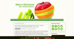 Desktop Screenshot of dietabianchini.com